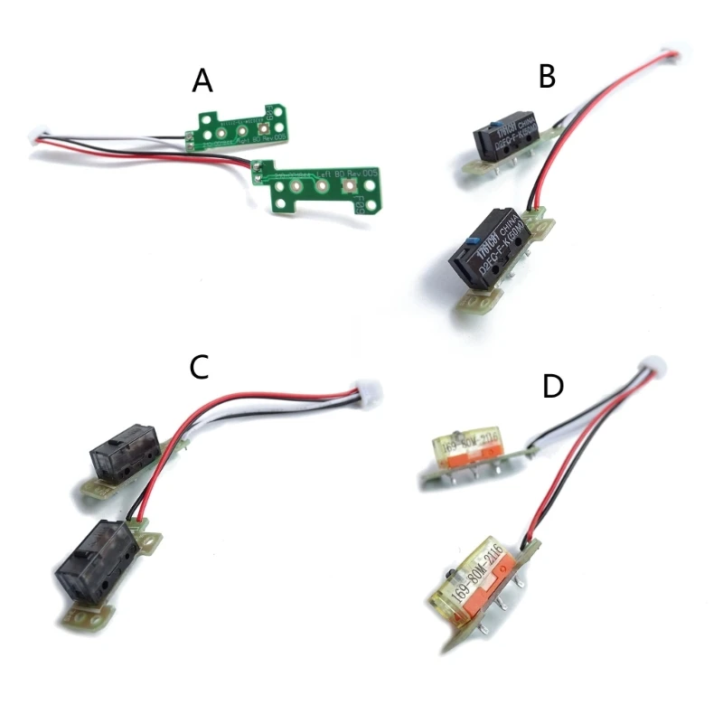 2ks myš Mouse Malé gombíkové doska pre základnú dosku G304 G305 Micro-Motion