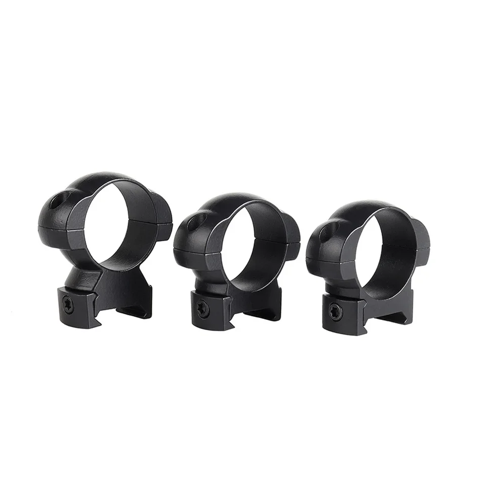 2ks oceľ 30 mm s priemerom oceľových prsteňov NQR-3002WH vysoká veľkosť