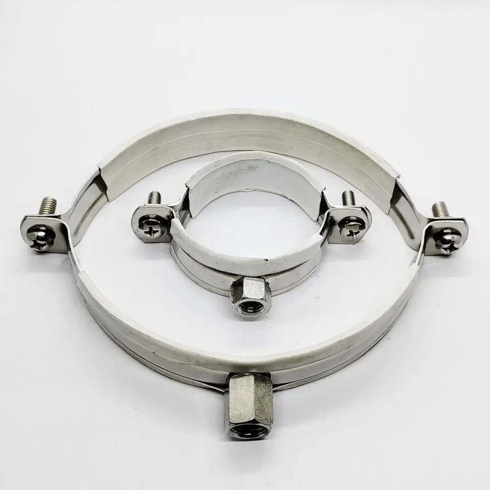 2ks okrúhla hadica svorka 20 mm-90 mm spätovú konferenciu Hardware Rúrky