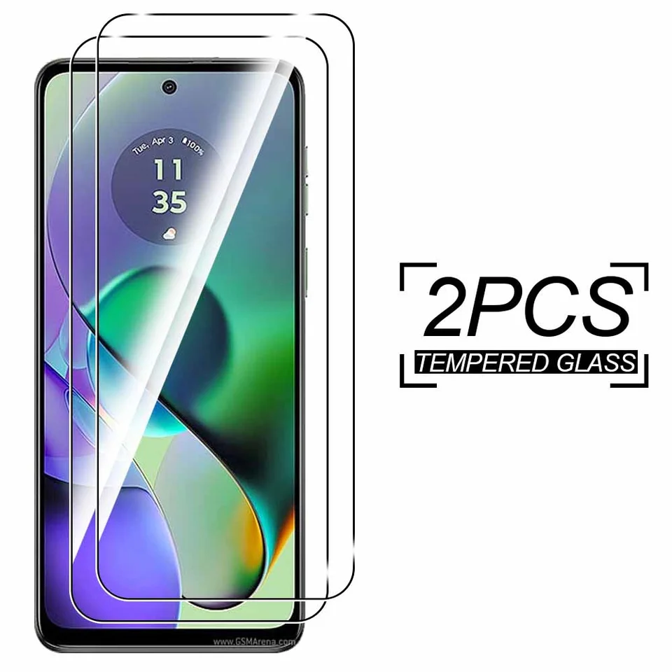 2ks pre chránič obrazovky Motorola Moto G54 Temperované sklo Moto G84 G34 G24 G14 G04 S G32 G72 E13 9H