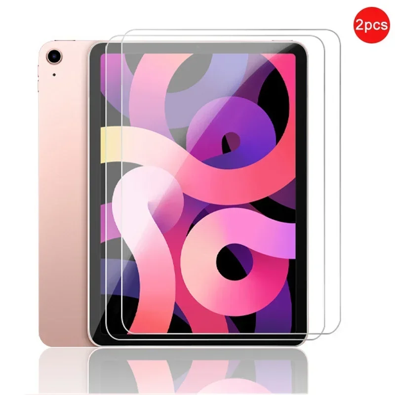 2ks pre chránič obrazovky skla iPad 5 6 7 8 9 10 Generácia 2024 Vzduch 1 2 3 4 Mini Pro 11 12,9 13 palcový krivka Plné pokrytie Clear