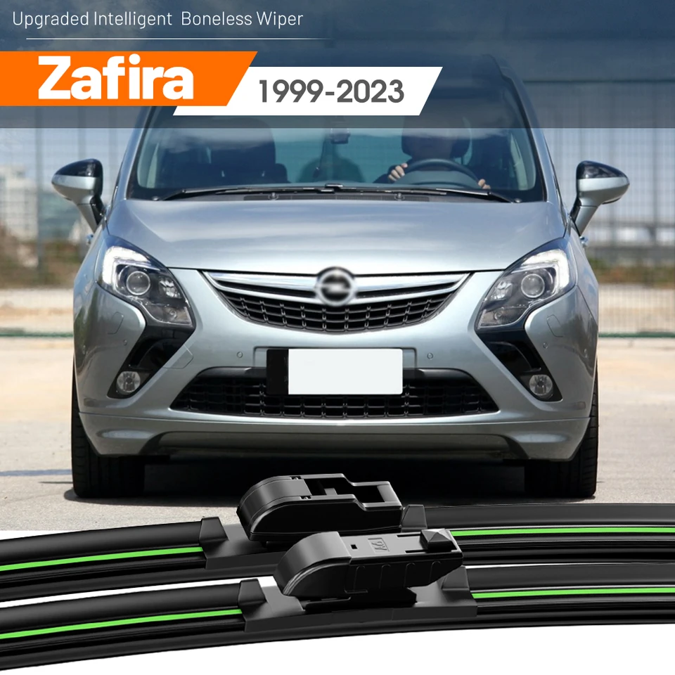 2ks pre Opel Zafira AB Tourer C 1999-2023 Čepele predného čelného skla 2005 2011 2015 2019 2020 2020