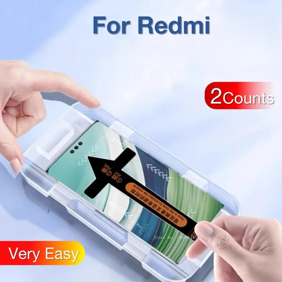 2ks pre Xiaomi Redmi Poznámka 13 14 Pro Plus + Červená chránič obrazovky Tvrdeného skla s inštalatérskou súpravou