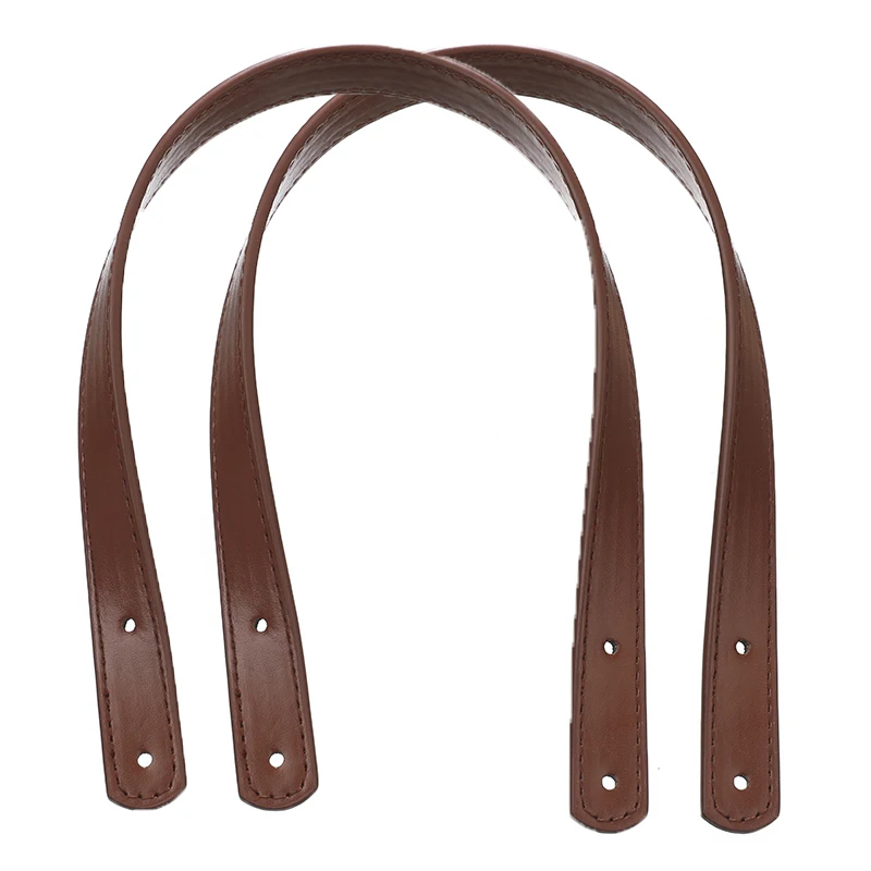 2ks PU kožené plece vrecká na ramenný remienok Doplnky Dámske rukoväte DIY Náhradná rukoväť pre kabelky Crossbode Bags