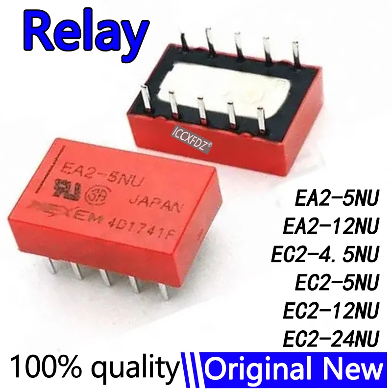 2ks/relé Lot EA2-5NU EA2-12NU môže nahradiť EC2-4.5NU EC2-5NU EC2-12NU EC2-24NU