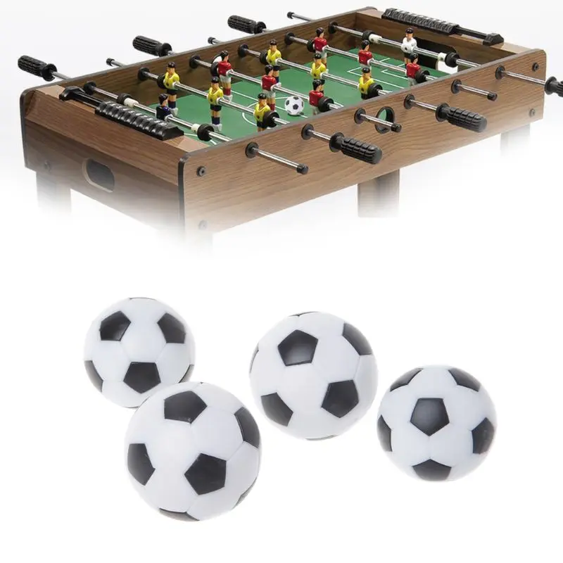 2KS Resin Foosball Table Futbal lopta Indoor Games Fussball Football 32 mm 36 mm Vzdelávacia hračka