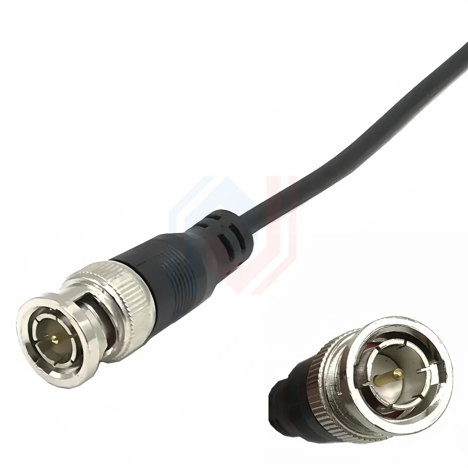 2ks/šarža konzervovaná medená meď BNC/Q9 KABELOVÝ KABEL COMVEILLANCE Adaptér