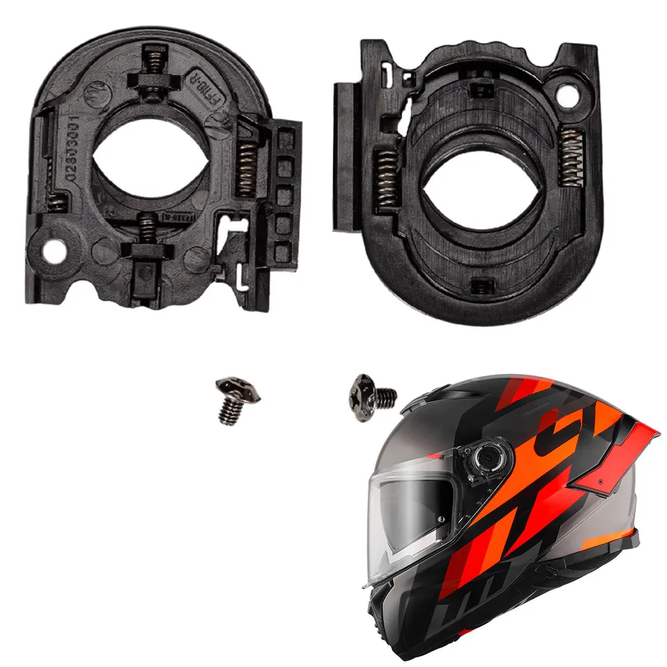 2ksová náhradná základňa prilby na prilbu so skrutkami pre MT 4, pre MT Stinger 2 High -Pracovná prilba prilba na prilbu Visor Base