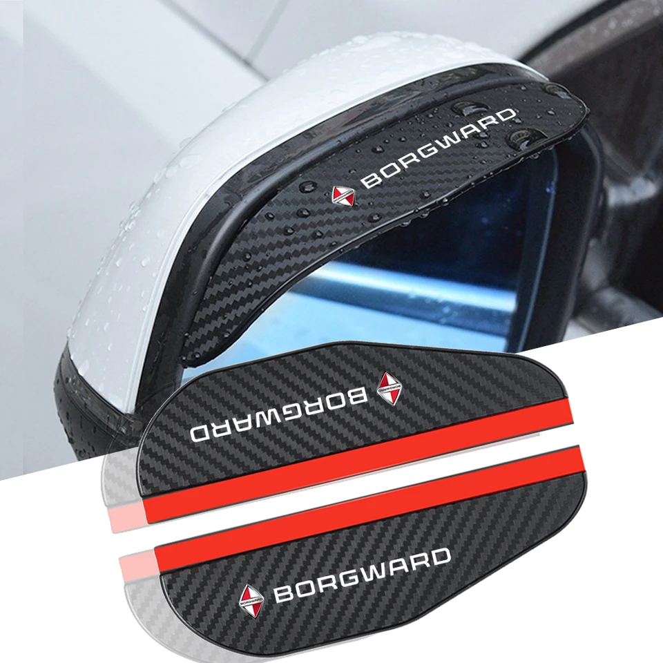 2ksové auto spätné zrkadlo Dážď pre uhlíkové vlákno pre Borgward BX3 BX5 BX6 BX7