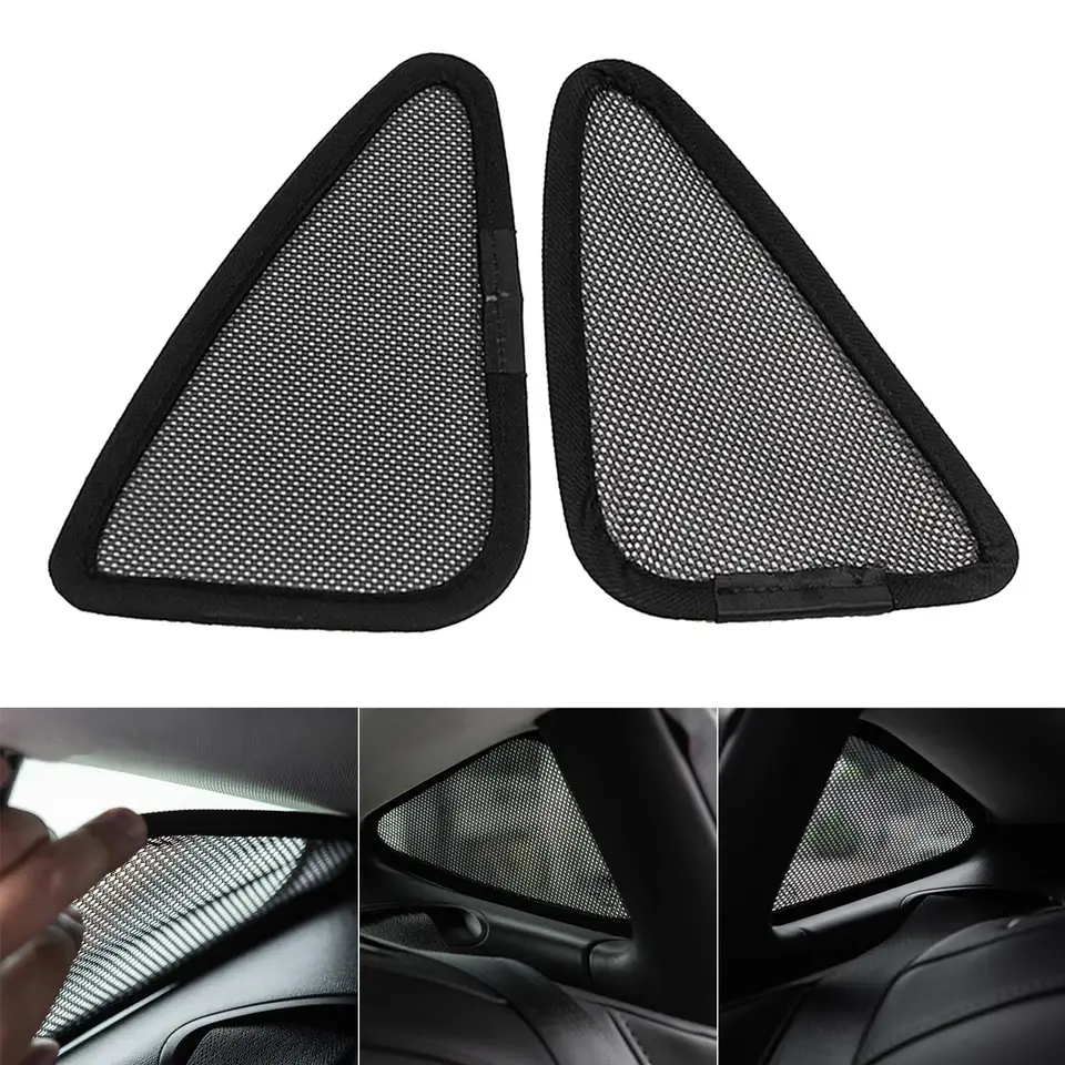 2ksové okno Vozidlo Sunshade Line Shades pokrývajú trojuholník pre model 3