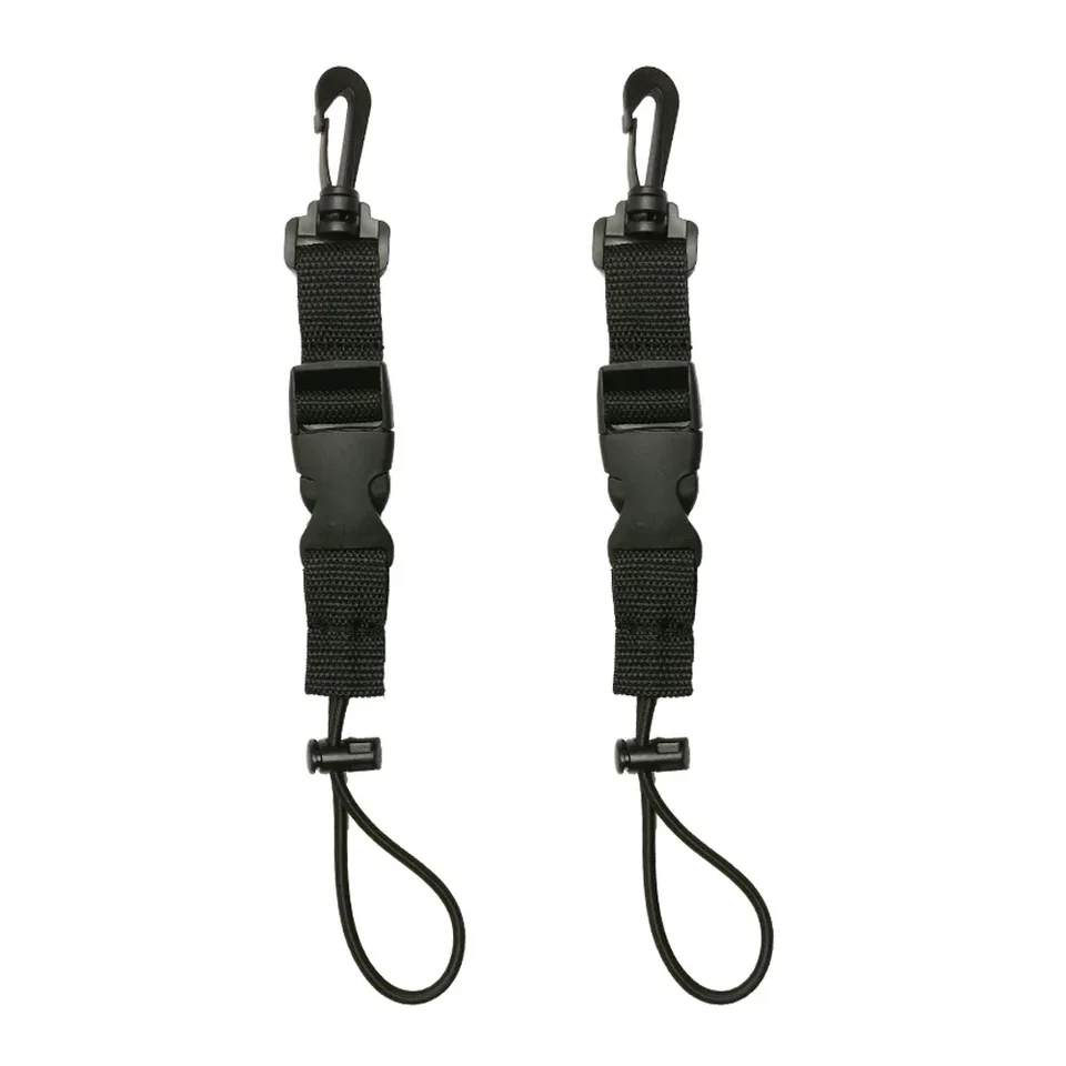 2ksové potápačské kamery Lights Lanyard Strap Batoh rýchle uvoľnenie spona klip Držičok Držič