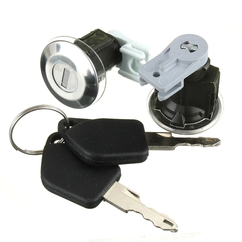2ksové zámky predných dverí súprava s kľúčmi pre Peugeot 106 MK2 1997-2004 205 405