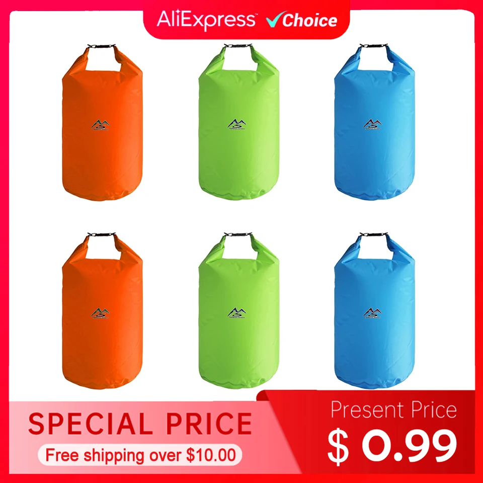 2L/10L/20L Vodotesný vrece na suché vrecko na kempovanie Drift Trekking Plave Rafting River River Trekking Rybolov Outdoor Waterbag