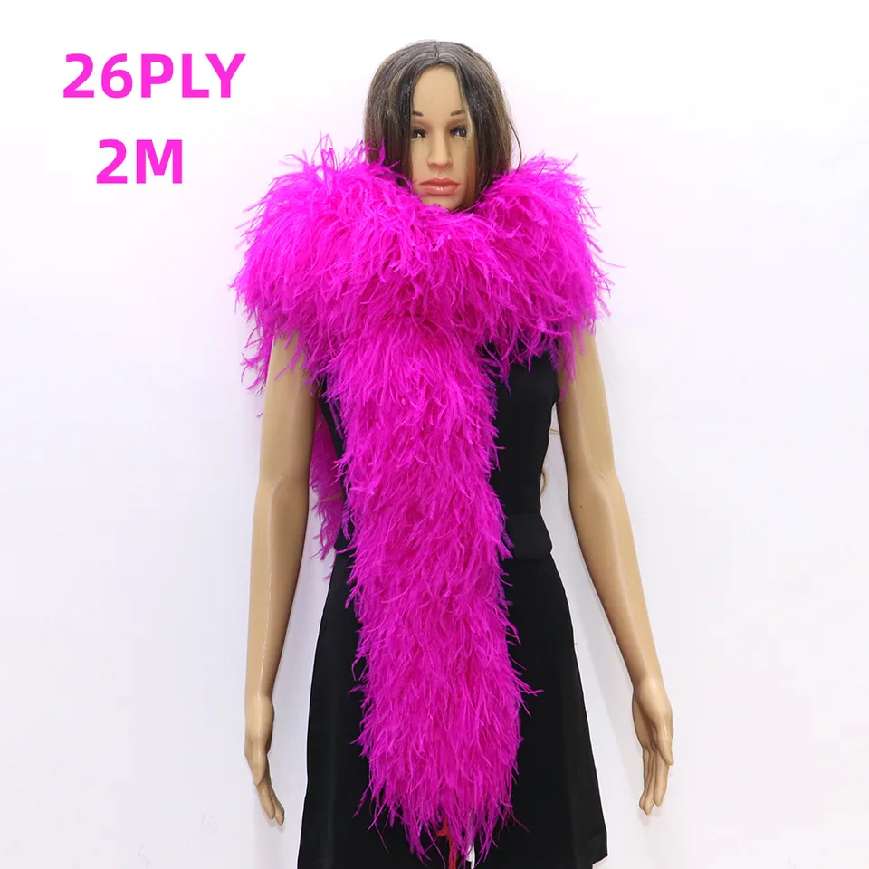 2Maters ružové nadýchané pštrosie perie BOA TRIMS SHAW SHAW STAWL COSTUME PSTRICH POPRES PRE CRAMS