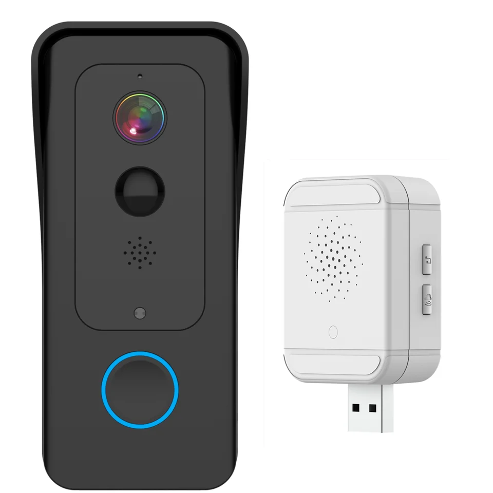 2MP 1080p I-CAM+ Aplikácia Wireless WiFi WiFi Dverne Bell s vnútorným USB Video Video Dvere Telefón Vizuálne dvere prehliadač