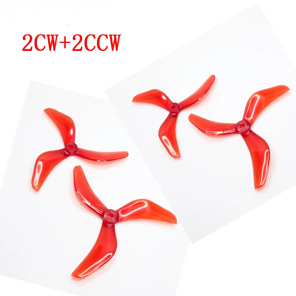 2Pairs 5043 5x4.3x3 3-Blade vrtuľa pre RC FPV Freestyle 5inch Drones DIY diely