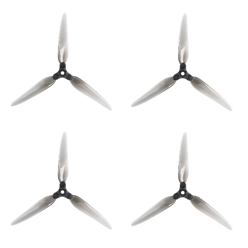 2Pairs 7inch skladacie vrtule 3 Blade Vysokoúčinné vrtule Popo System pre dlhé dosahy RC FPV Drone Diely