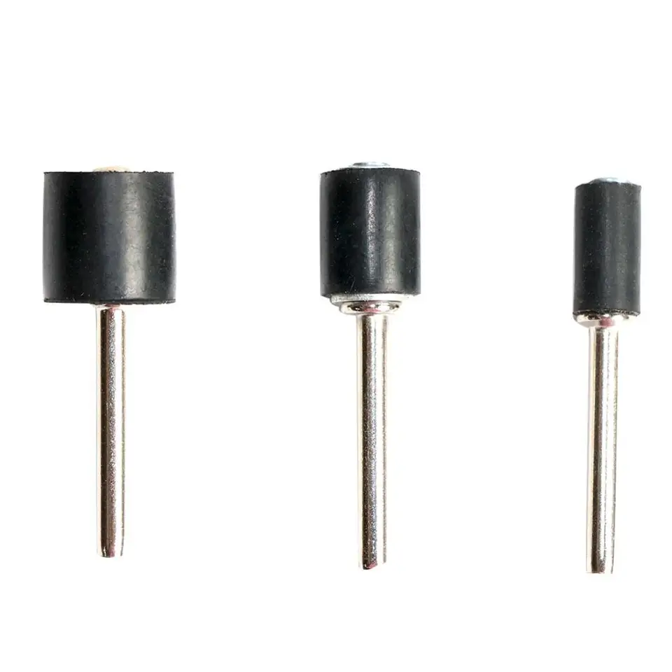 2pc/3pc bubnové brúsenie brúsky 1/2 3/8 1/4 palca Dremel na nechtové vŕtacie príslušenstvo 2,35 mm 3 mm stopka