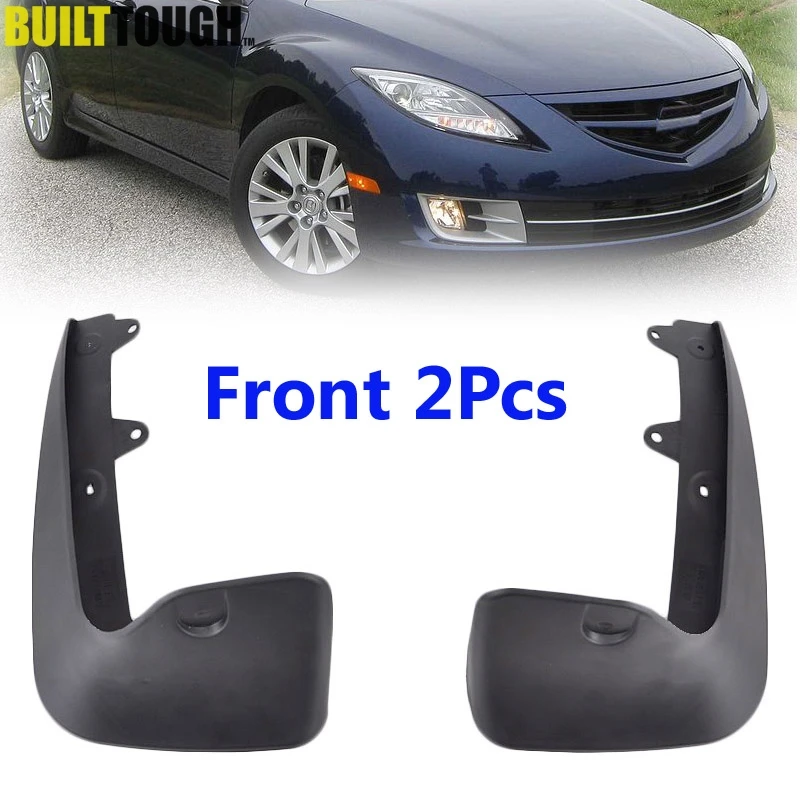 2PC Front L/R Bahno klapky pre Mazda 6 2009-2013 GH séria Mudflaps Splash Guards Mud Mud Mudguards Fender 2011 2011 2012