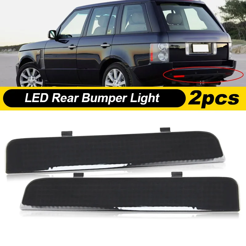 2PC LED zadný nárazník zadný svetlight pre Land Rover Range Rover L322 Freelander LR2 OEM#LR006348 LR006349 BRZDA BRZDELO BRKZY SVETLO