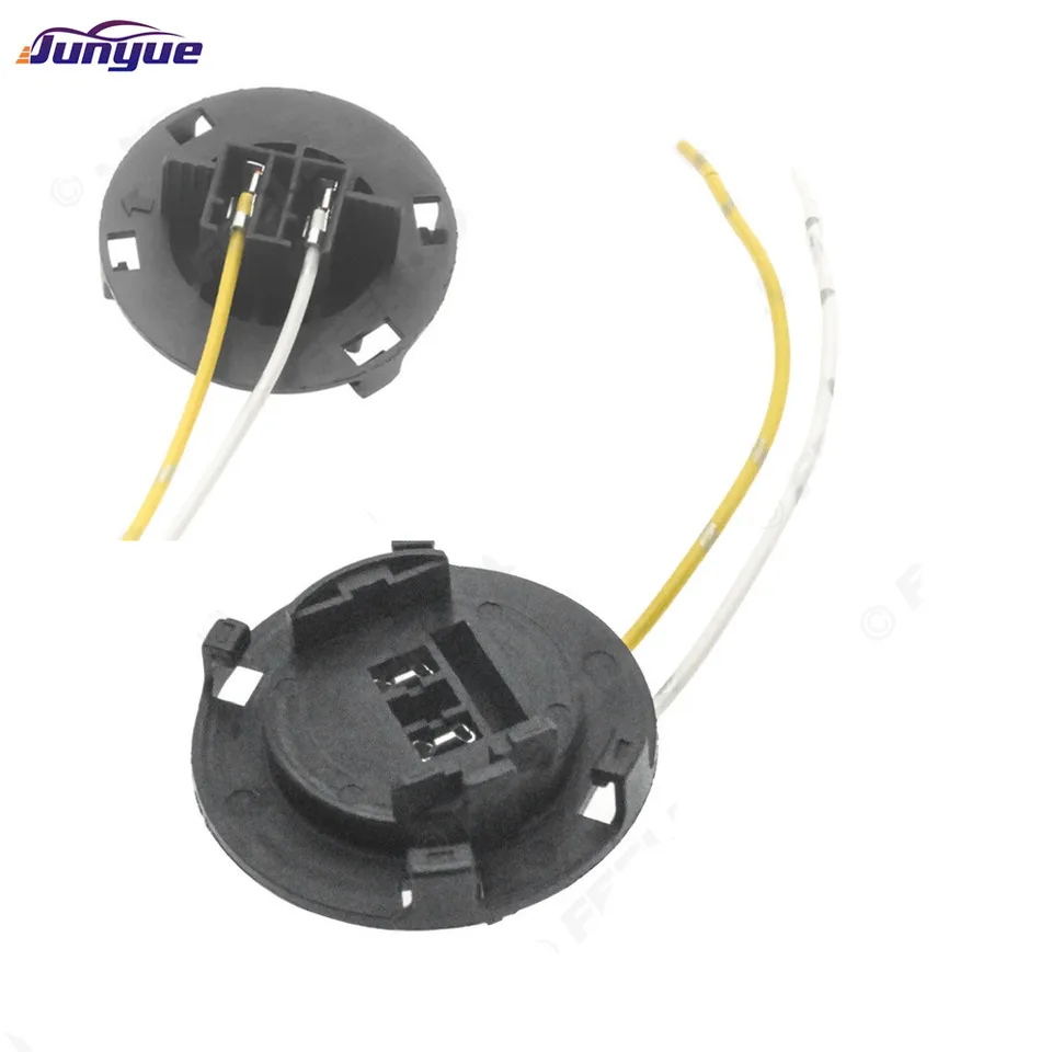 2PC OEM H7 Halogénová držiak pre svetlomet pre Hyundai New Tucson Mistra H7 LED hlavná žiarovka Držiak adaptéra Adaptéra pre Kia Carnival