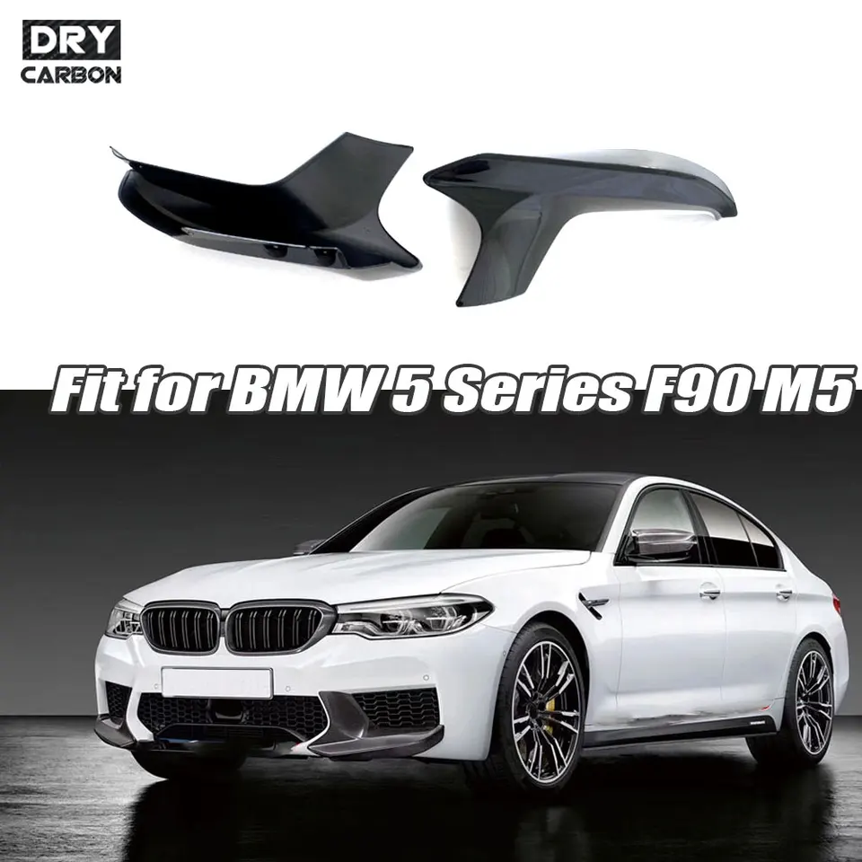 2PC/Set Front Bumper Spliters for BMW 5 Series F90 M5 2018 2019 2020 2020 SPORITERS SPOILER Automobil