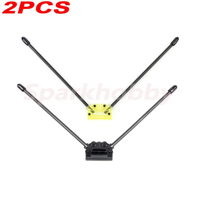 2pc Sparkhobby CC3D atóm VTYPE prijímač anténa Anténa Upevňovacia skrinka Upevnenie sedadla držiaka na sedenie RC FPV Multirotorový štvorkoliek