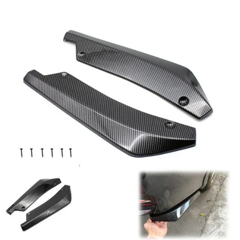 2PC Styling CAR CAR Auto zadný nárazník príslušenstva pre BMW 1 2 3 4 5 6 7 Series X1 X3 X4 X5 X6 E60 E90 F07 F09 F10 F15 F30 F35