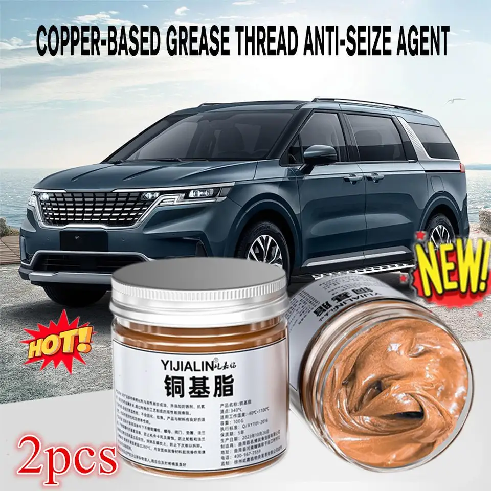 2pcs 100g medený tuk rýchlo pôsobiaci medený anti-seize mazivo