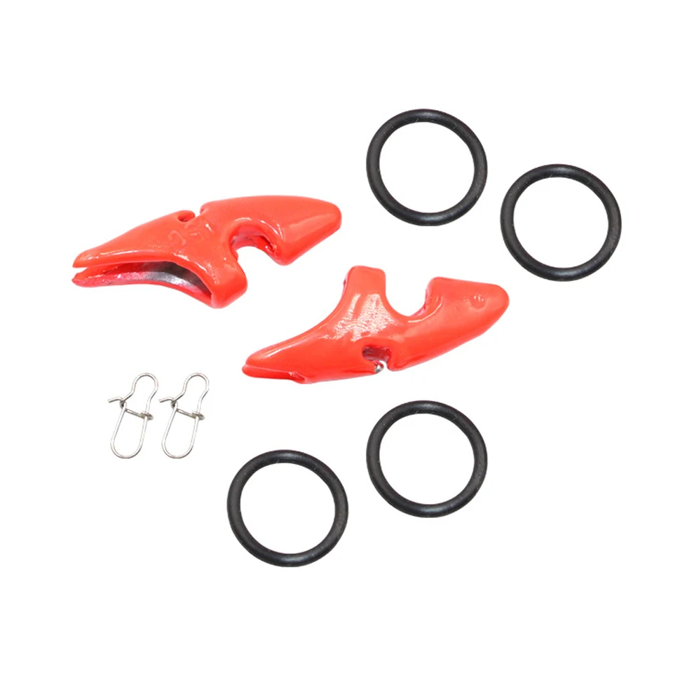2pcs 10g 15g 20g chobotnice s hrotom hrot Run Weight Sinker pre drevené krevety Krešovina Klázľová návnada Umelecké prípravky Wobblers Crankbait Fishing