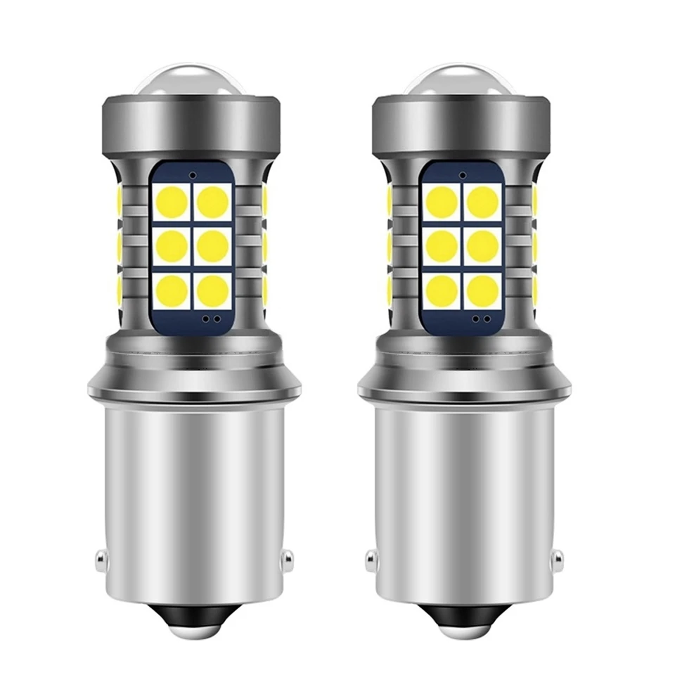 2PCS 1156 LED 1157 LED žiarovky P21/5W BAY15D PY21W BAU15S P21W R5W R10W BA15S Super Bright Auto BRZH BRKY LIVETY Automatické reverzné svetlá 12V