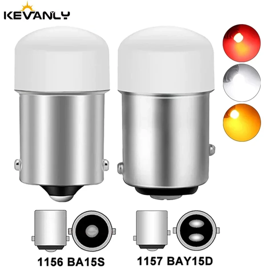 2pcs 1156 P21W P21 5W 1157 BA15S BAY15D LED SIGNA SIGMILA DENNÉ ROZHODNÉ Svetlo 12V
