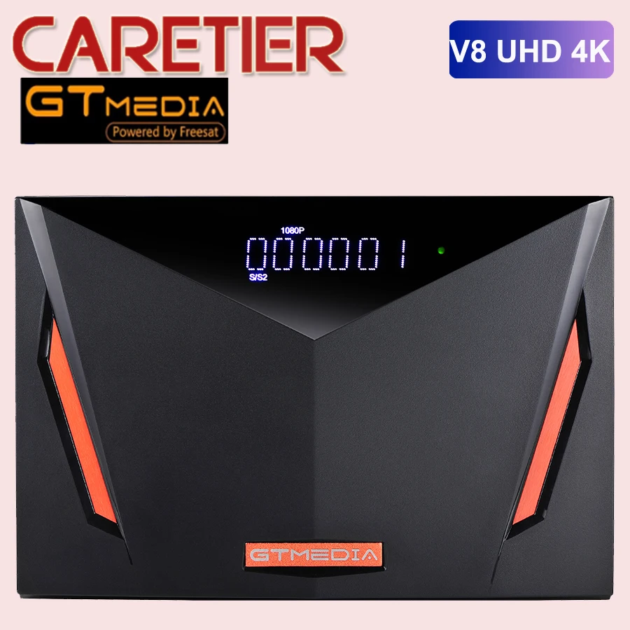 2pcs 2021 Najnovšie GTMedia V8 UHD DVB-S2/S2X DVB-T2 DVB-C ATSC-C ISDBT 1080P PLNÉ HD WIFI satelitný prijímač V8X Podporuje Mars IKS IKS