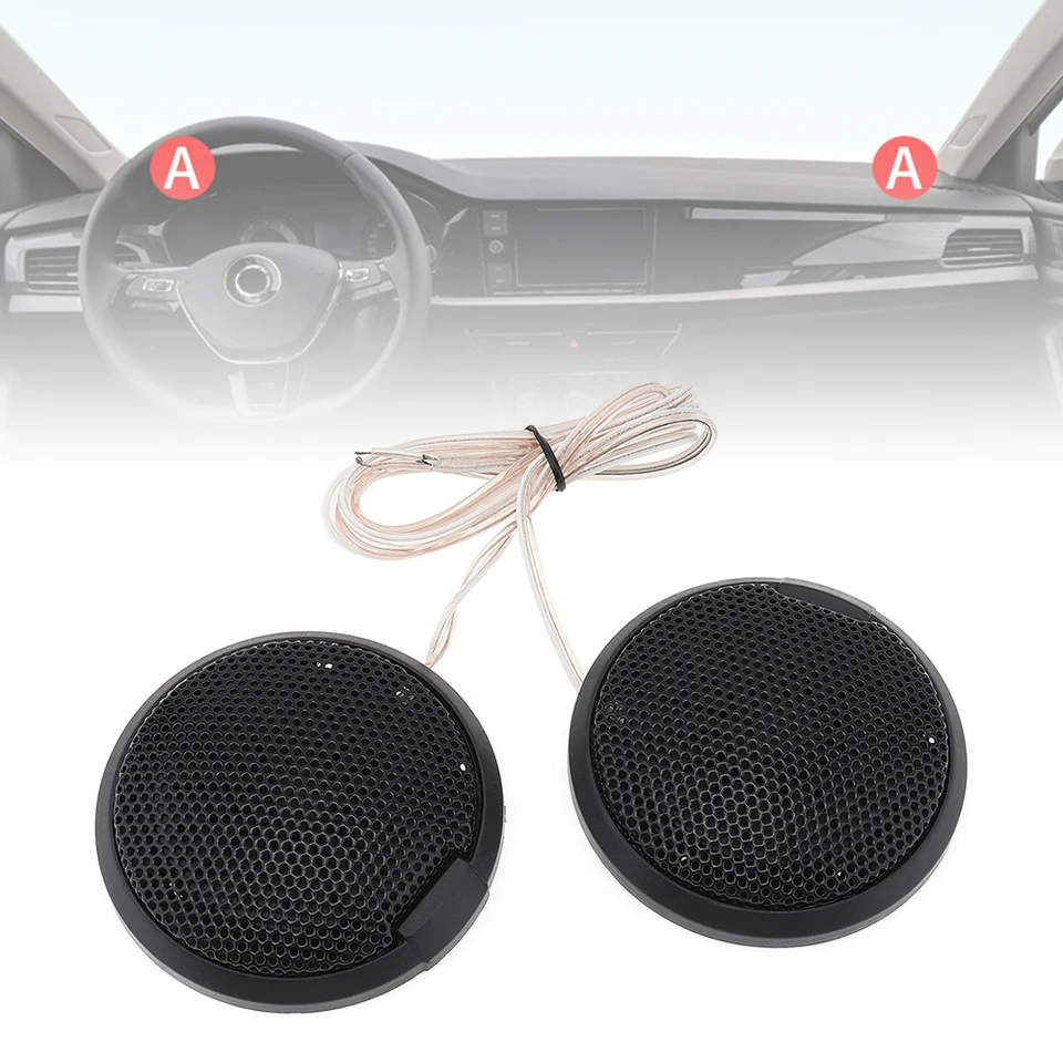 2pcs 20w Universal Car Reproduktor Dome Tweeter Sound Sound Automatické hudobné stereofónne upravené hlasné reproduktory Rádio automobilový reproduktor