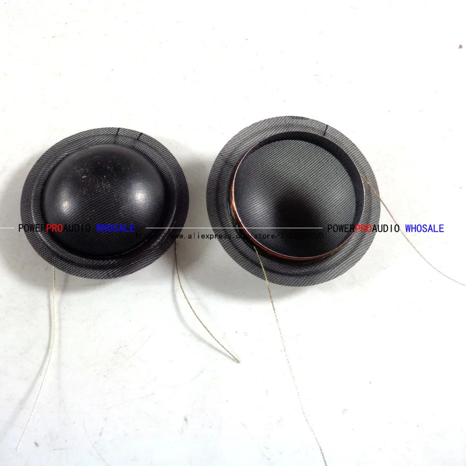 2pcs 28 mm priehľadné hodvábne kupolové reproduktorové reproduktory hlasové cievky výšky zvukovej membrány ASV ASV Hliníková skeleton Oprava zvukových dielov zvukových dielov