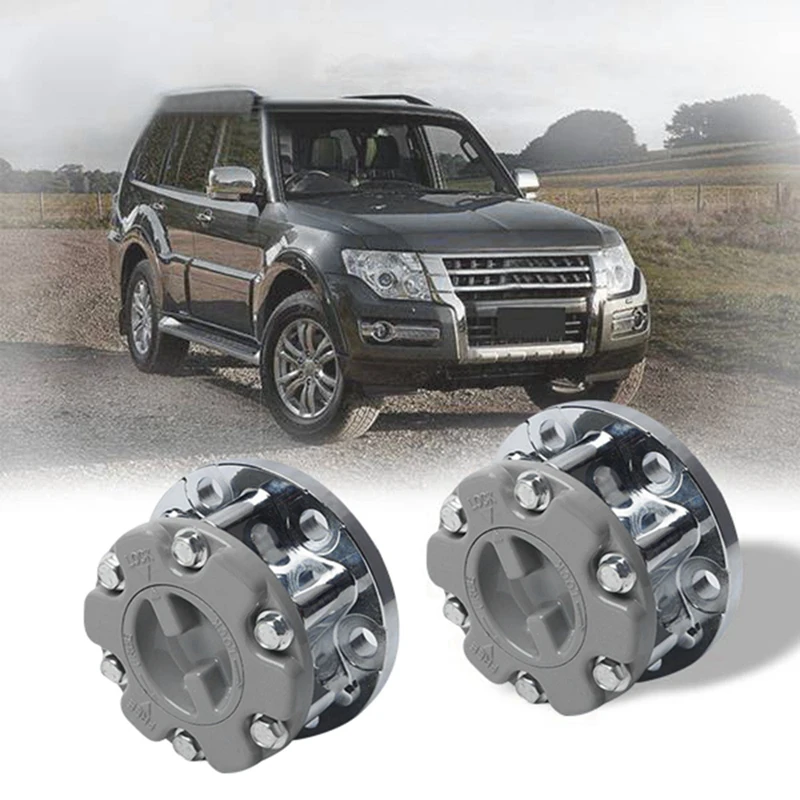 2pcs 28 zubov automobil predné koleso uzamykacie náboj 4WD systém pre Mitsubishi Pajero L200 4x4 L300 4x4 MB886389