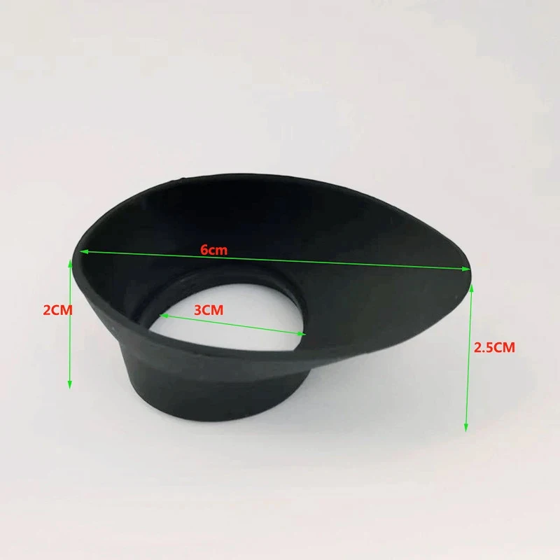 2pcs 29-32 mm okuláre gumová očná maska ​​mikroskop s jedným ďalekohľadom vták z pohľadu zraku doplnky
