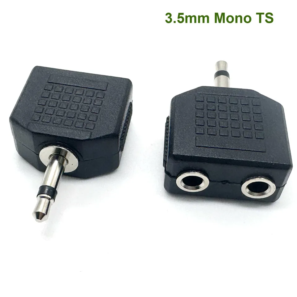 2pcs 3,5 mm 1/8 