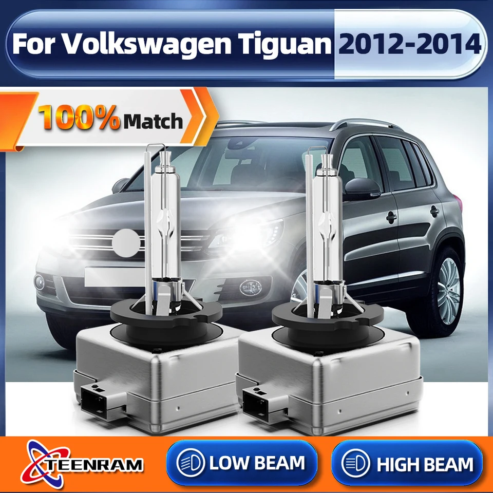 2pcs 35 W D3S Xenon Light HID žiarovka 6000K White HID xenon Lamp Xenon Svetlomety Žiarovka pre Volkswagen Tiguan 2012 2013 2014