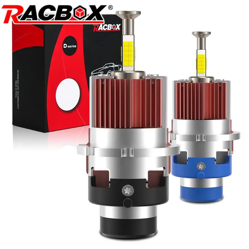 2PCS 360 D2S D4S LED svetlomet LED žiarovka 300 lim 300 W HID CANBUS XENON Sumenie Turbo Plug & Play Svetlomet žiarovky Motocyklové svetlo motocykla