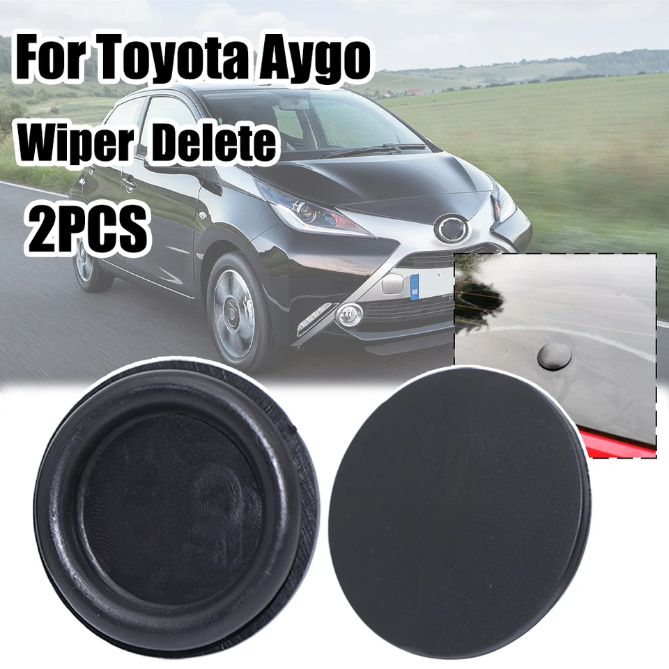 2pcs 37 mm pre toyota Aygo Car zadné čelné sklo Ramenie Rameny Odstrániť Bung Grommet Blade Gumovu zástrčku Vodotesný blok z batožinového priestoru 28 mm