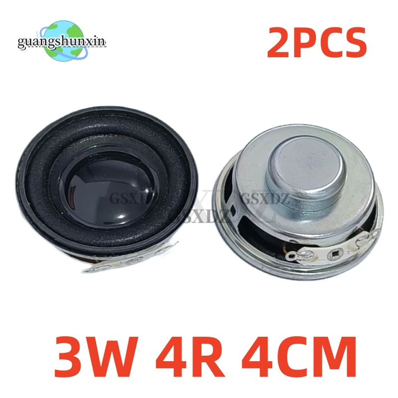 2PCS 3W 4R Priemer rohov reproduktora 4 cm 3W4R Mini zosilňovač gumový tesniaci tesnenie Loudspeaker trúbka