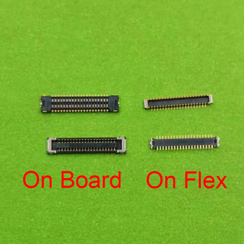 2pcs 40pin USB Nabíjanie FPC Conector Charger Dock Port zástrčka na palube pre Xiaomi Redmi 9 Poznámka 9S 9 9Pro Note9 Pro Note9 Poznámka9
