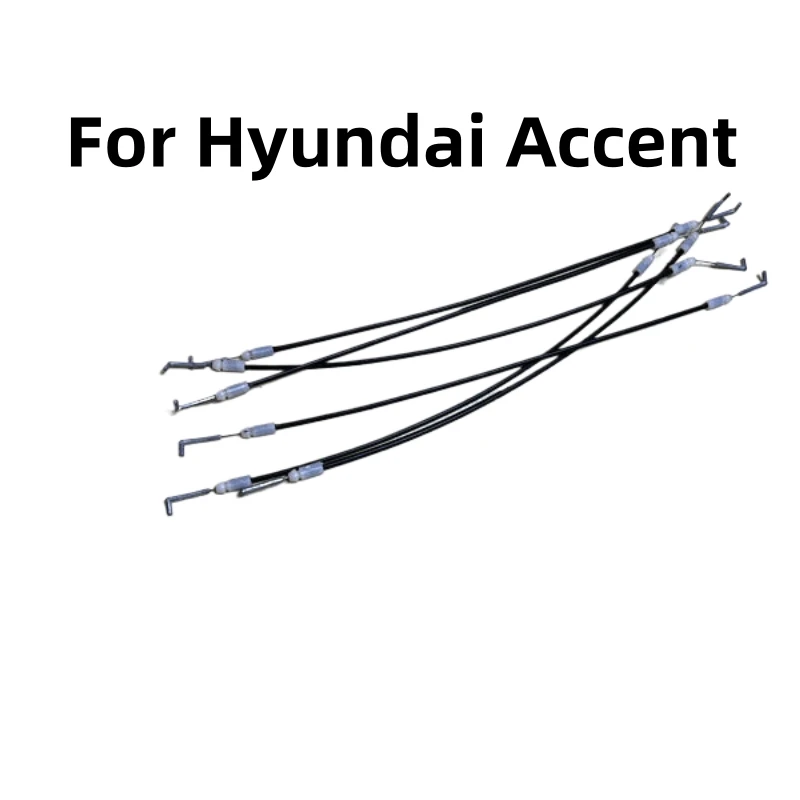 2PCS 48 cm predné dvere Vnútorné rukoväť Latch LATCH LATCH DREH FIT FIT FOR HYUNDAI ACENT 2006 2007 2008 2009 2010 2011