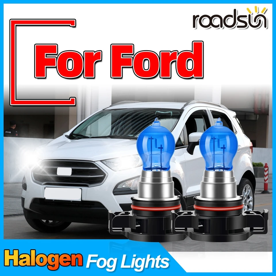 2pcs 48 W vysoké jasné halogénové hmlové svetlá 6000k 12V cibuľky Super White 1: 1 Dizajn pre Ford Escape 2007 2008 2009 2010 2011 2011