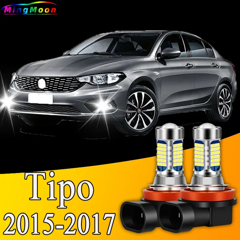 2pcs 81 -k dispozícii príslušenstvo predná hmlová žiarovka žiarovka pre Fiat Tipo 2015 2016 2016 2017