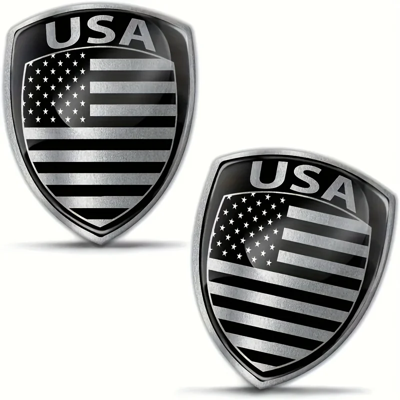 2pcs American Flag Sticker Army USA American Emblem nálepky pre nálepky pre obtisky automobilov pre nákladné autá pre vozidlá Motocykel