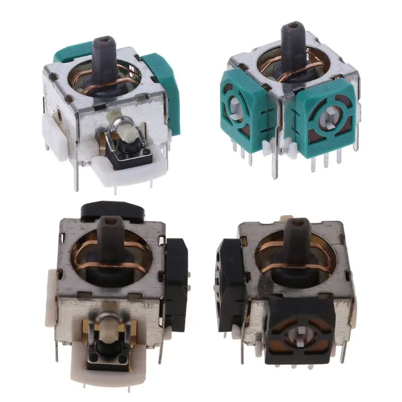 2pcs Analógový palca Joystick Opravy Výmena za výmenu PS2 pre modul radiča PS3 palec náhrady 3D analógové joysti