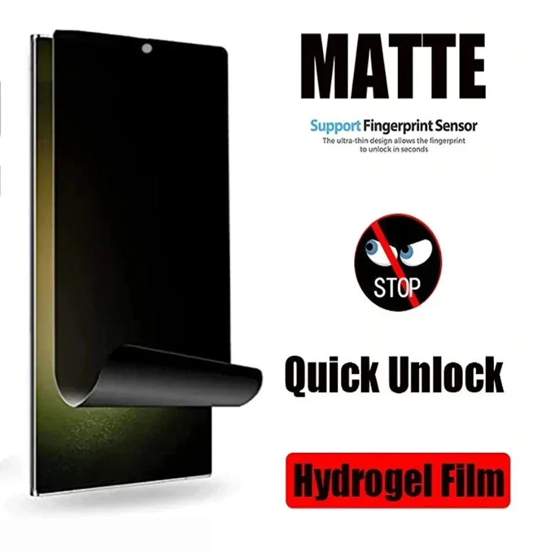 2pcs Anti Glare Hydrogel Film Protector pre chránič Samsung Galaxy S23 S22 S21 S20 S24 Ultra Fe pre Samsung Galaxy Note20 10 Film