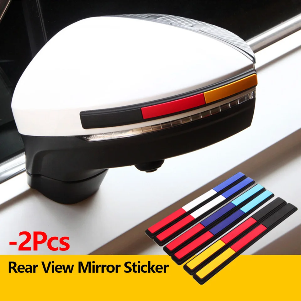 2pcs automatické auto spätné zrkadlo Zrkadlo chránič ochranného okraja Ochrana Ochrana vyrovnávacej pamäte ORIS OBSAH OCHRANA Strip